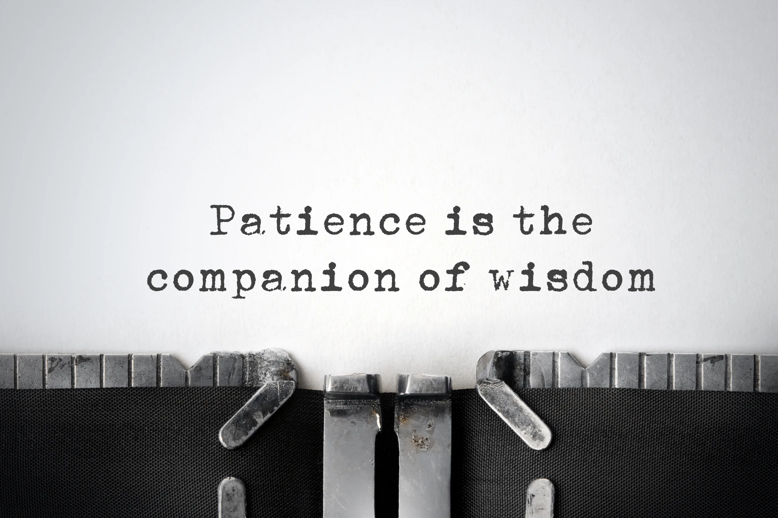 Unlock Peace: Wisdom Brings Patience